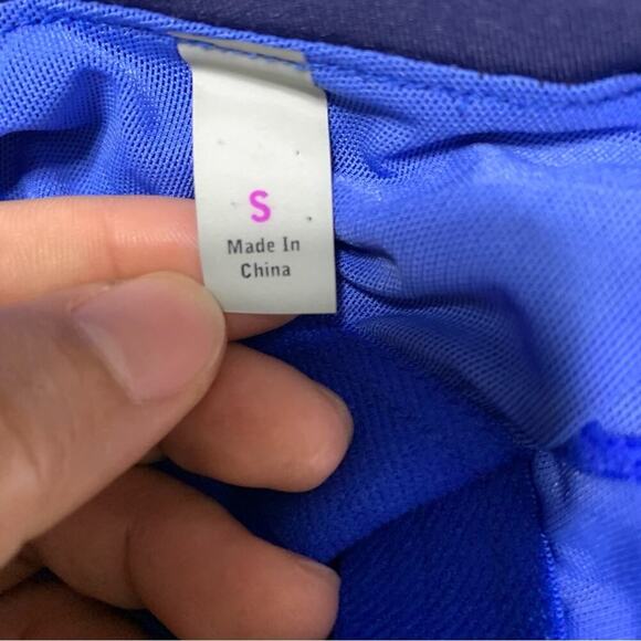 Athleta color block navy swim dress upf 50 size small - Picture 4 of 5